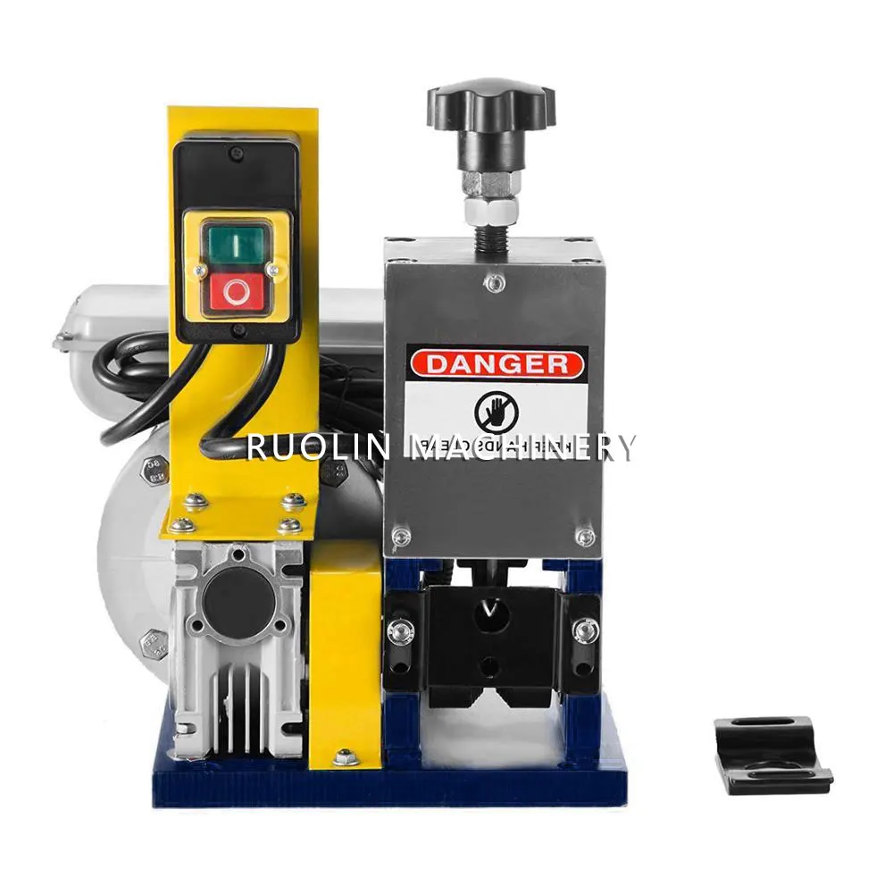 Cable Wire Stripping Machine 0.06-0.98 Inch Electric Wire Stripper Cutting Blade Scrap Copper