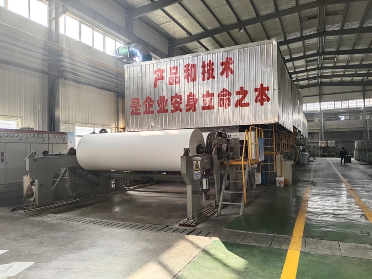 High quality toilet tissue paper manufacturing machine waste paper recycling equipment for paper pulp molding machine