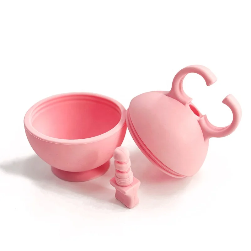 wholesale unique silicone mini cooling facial ice roller for eye face massage