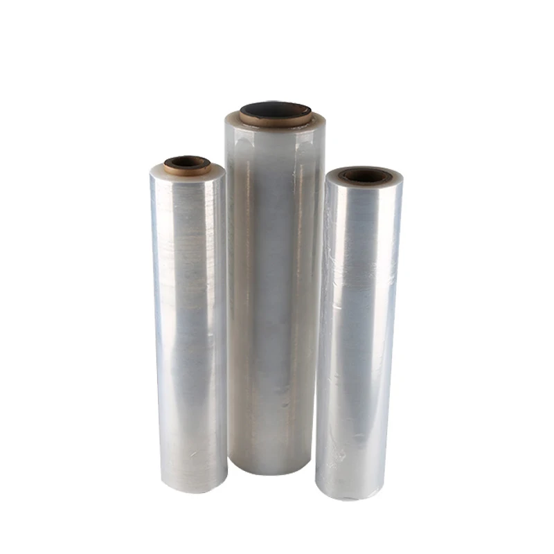 Hood mini jumbo roll pallet wrapping stretch wra