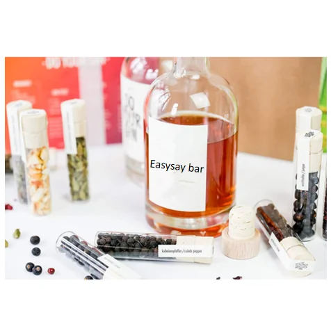 12 Spices Gin-making Non-alcoholic Gin And Garnish Set Diy Kit WHISKY Infusion Funnel Jigger Whiskey Ice Stone