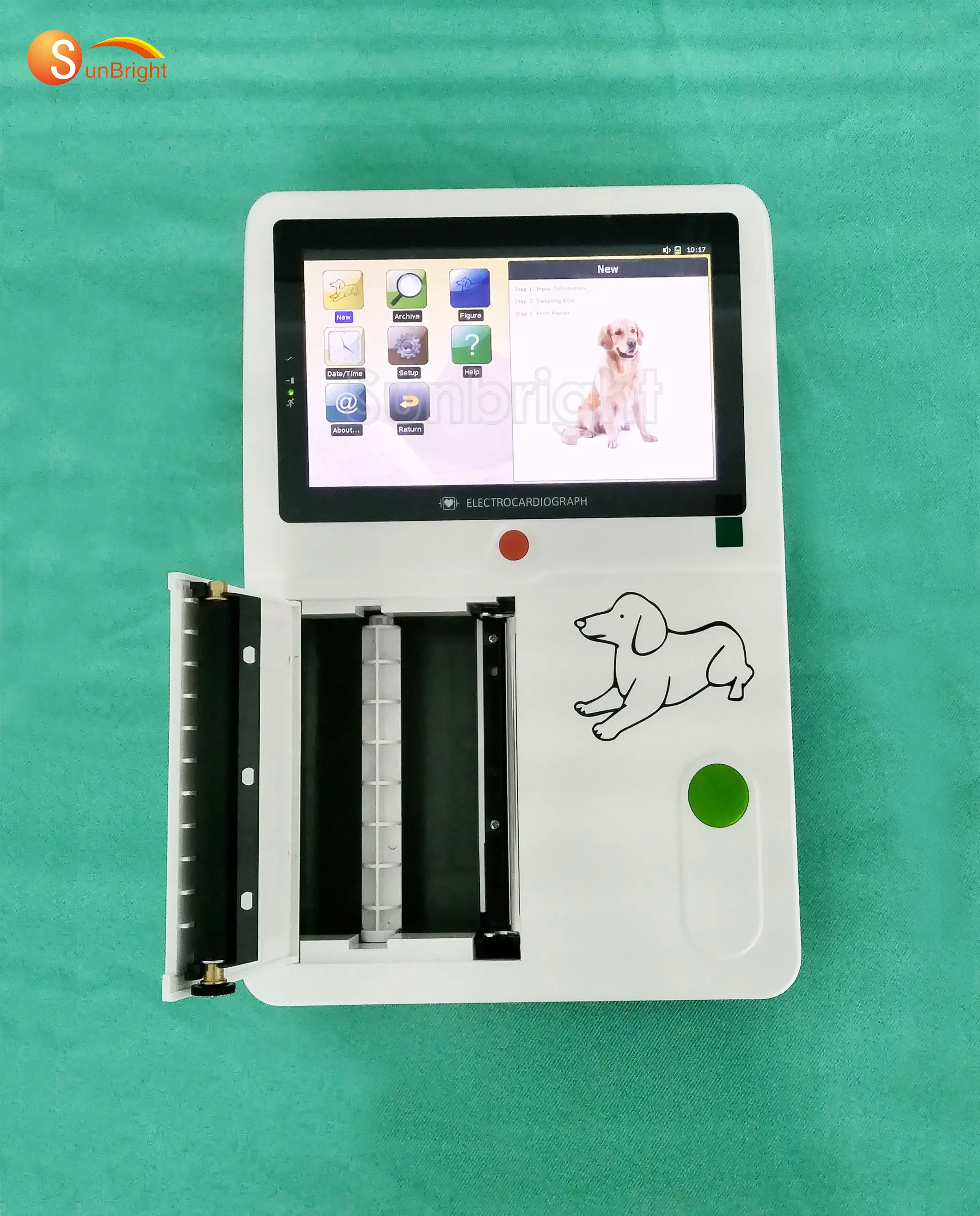 SUN-6062 Portable Pet ECG Machine VET ECG Machine ECG Equipment for Animals