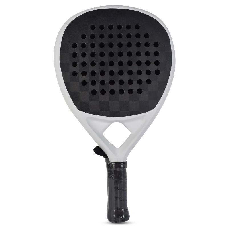 Высококачественная индивидуальная весло шероховатая поверхность горячая Распродажа 12 К углеродная сэндвич-ЭВА-ракетка с крышкой производитель