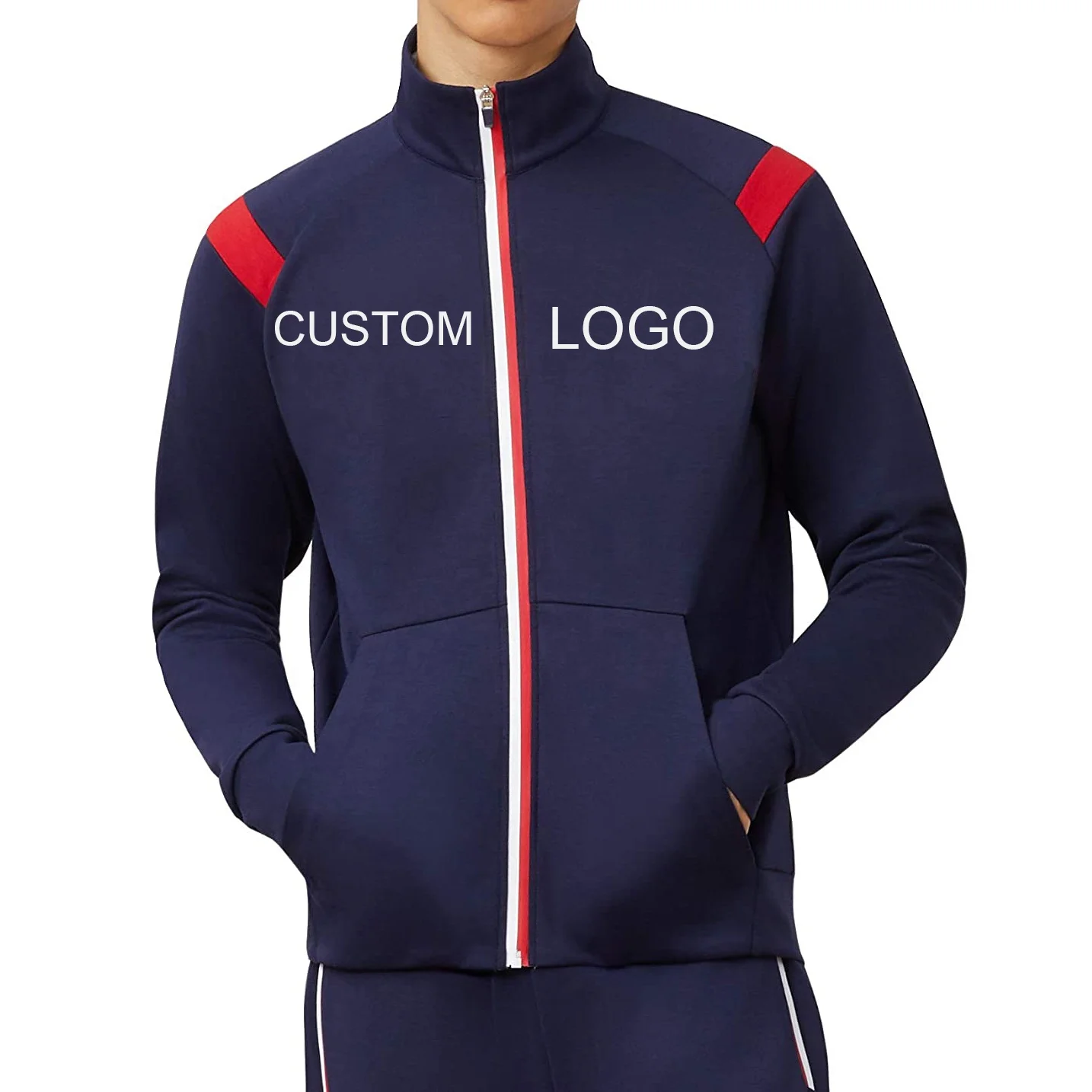 China Reliable Manufacturer Custom logo Design Breathable Training Gym Coats and Zip Up Jackets