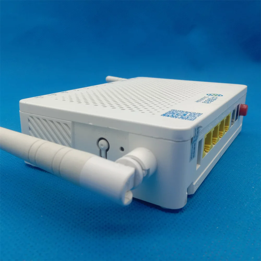 Second-hand F663NV3A gpon 1GE+3FE+1USB+1TEL onu modem for ZTE Original route