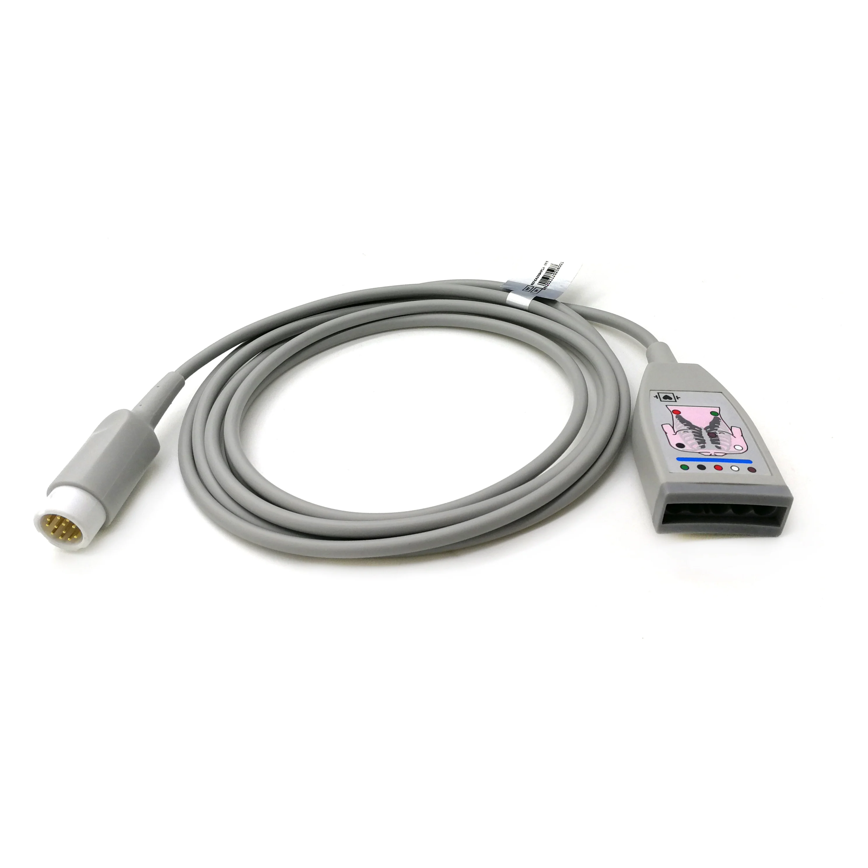 Compatible 5 lead ECG Trunk Cable for  M1668A ECG cable