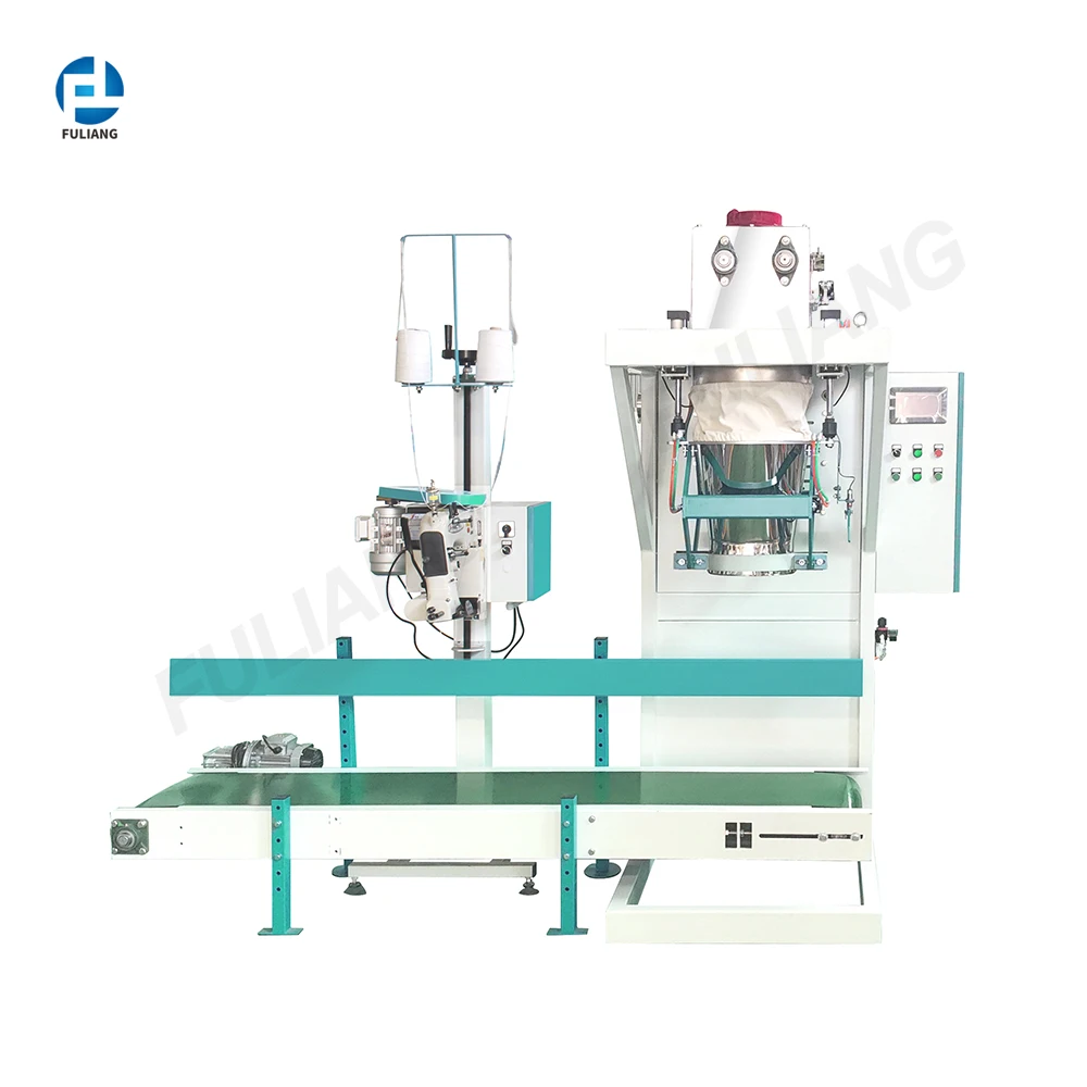 10kg 15kg 25kg 50kg Bagging Machine Maize Corn Tapioca Wheat Soy Flour Powder Filling Packaging Machine