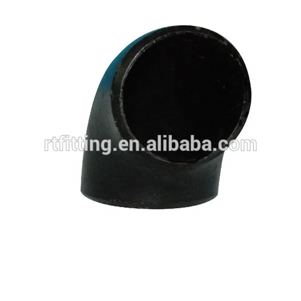 90 Degree Carbon Steel Pipe Fitting ASME B16.9 ASTM A234  Q235 Seamless Elbow SCH 40 STD Butt Welded
