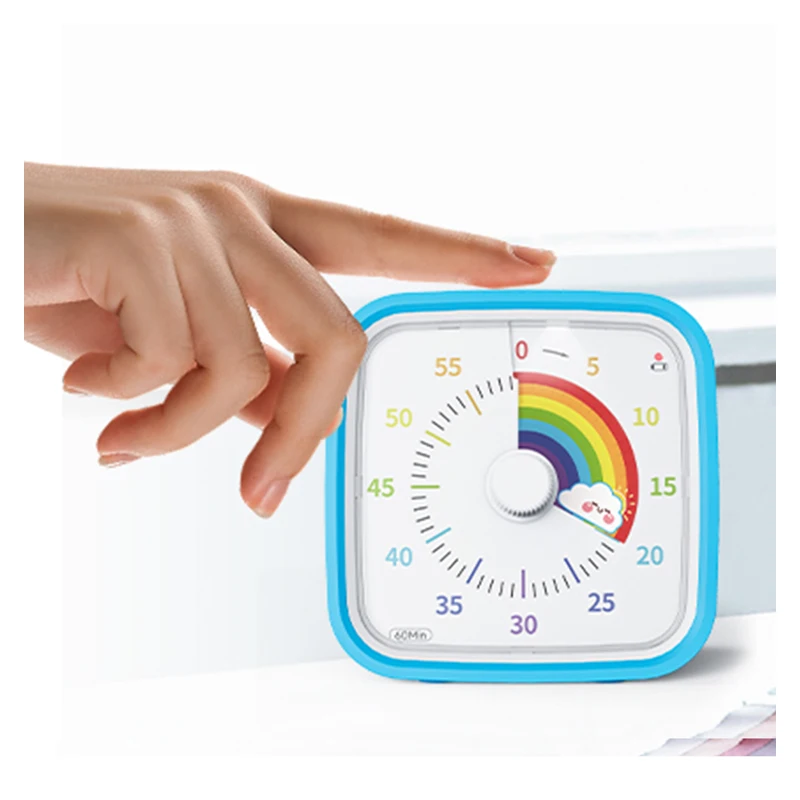 Yunbaoit 60 minute time management kids study timer kitchen pomodoro productivity timer countdown classroom visual study timer