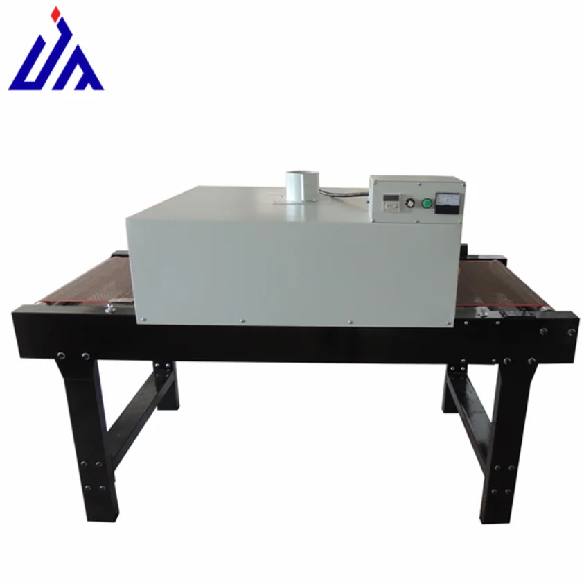 microwave tunnel silk screen printing conveyor dryer machine