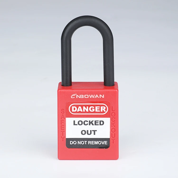 China Manufacturer M-N38KD Durable Light weight Abs Lockout Padlock Security Padlock