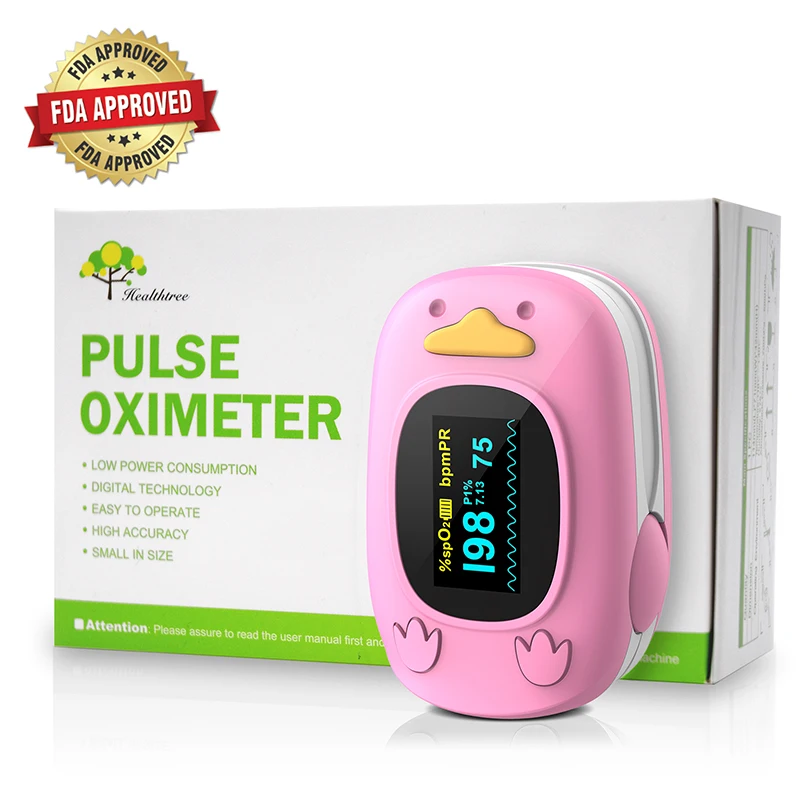 mini portable pulse oximeter rechargeable child pulse oximeters for baby