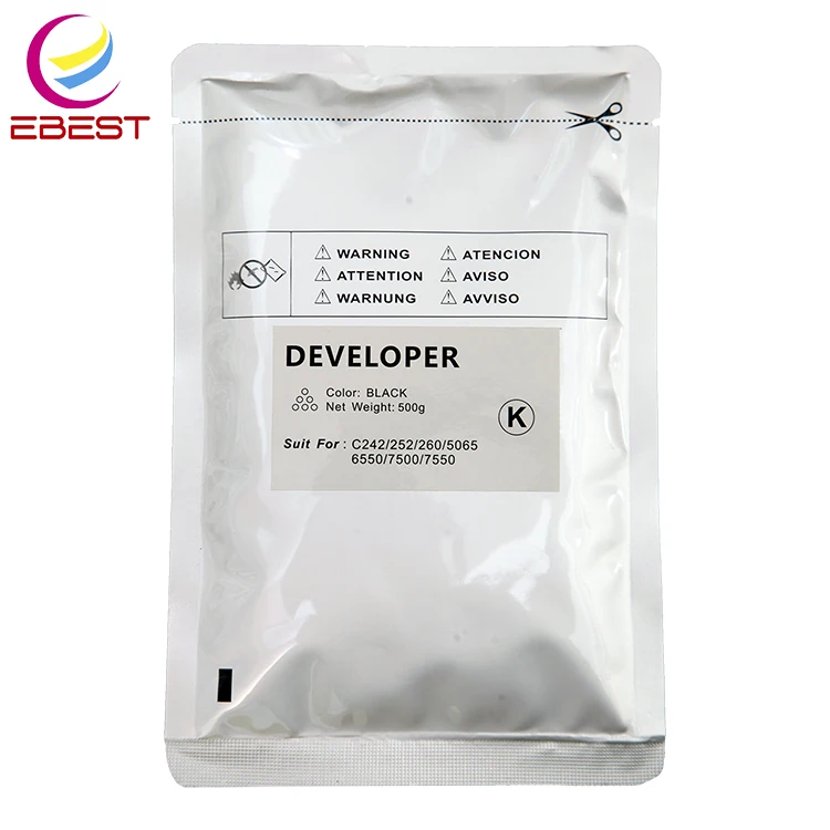 EBEST New Original 6550 Developer For Xerox C550 C560 C6500 C7500 C7600 C7550 C6680 6550 C75 J75 Copier Parts