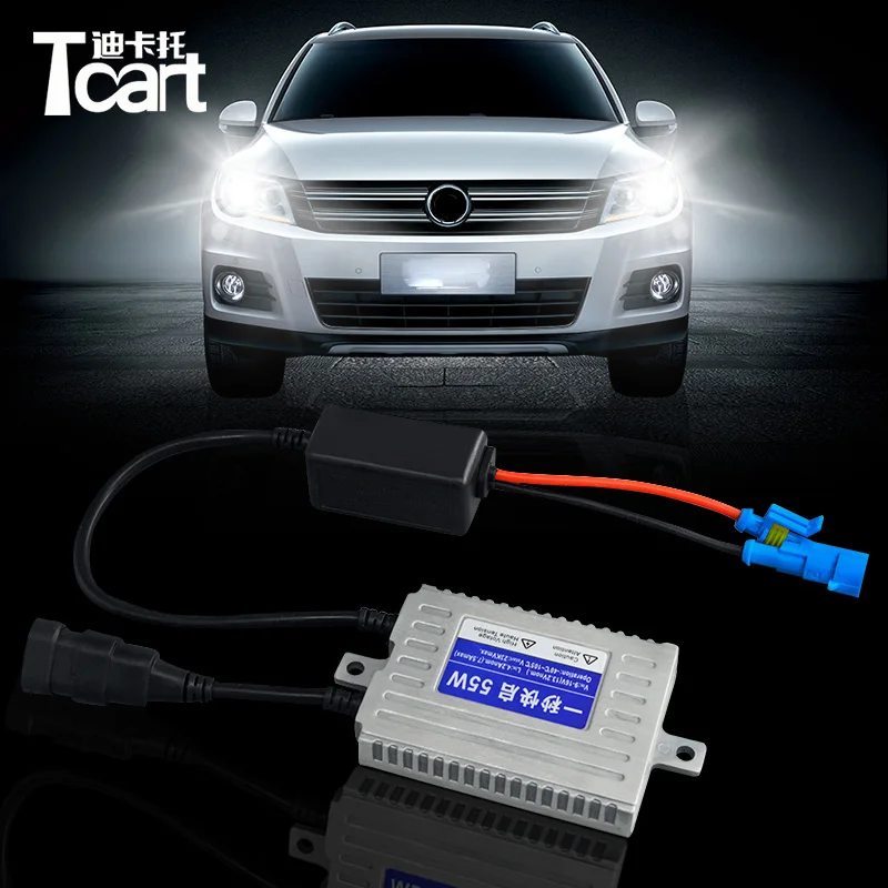 Tcart Auto xenon light ballast Wholesale 55W 12V 1 second Fast Bright  HID canbus slim Ballast for car xenon bulb