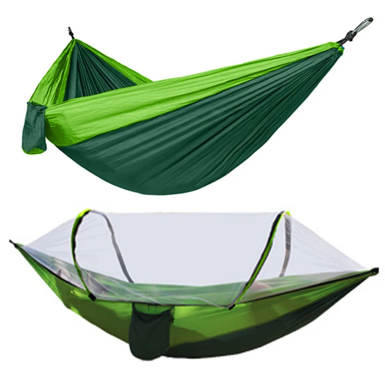 outdoor camping Parachute big Folding Lightweight Underquilt Survival double Custom Printed adjustable nylon portable Hammock
