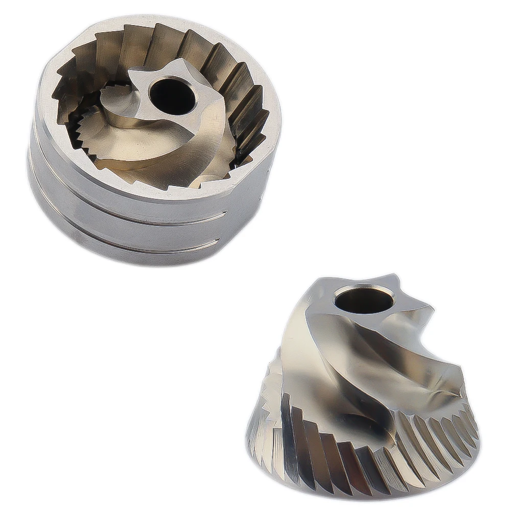 Hot Sale Stainless steel Conical burr Coffee Grinders 30g Capacity Hand Manual Coffee Grinder Free Custom Logo