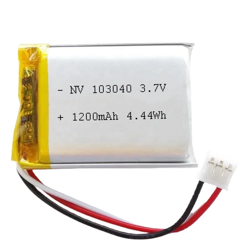 NOVA Высококачественная 103040 3 7 В 1200 мАч lipo аккумуляторная батарея IEC62133 BIS CB