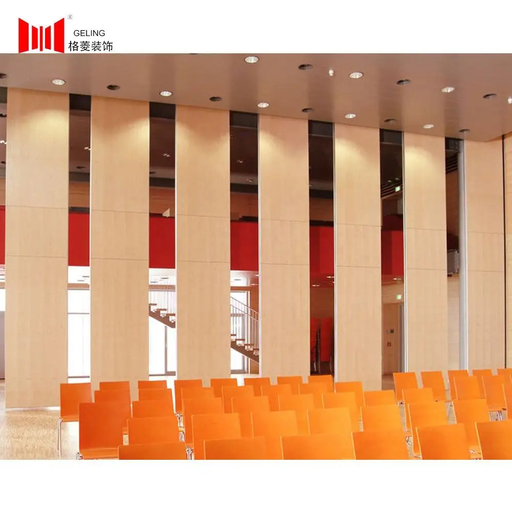 Movable Door Hotel Removable Partition Movable Partition System Banquet Hall Temporary Collapsible Wall Mobile Wall Partitions