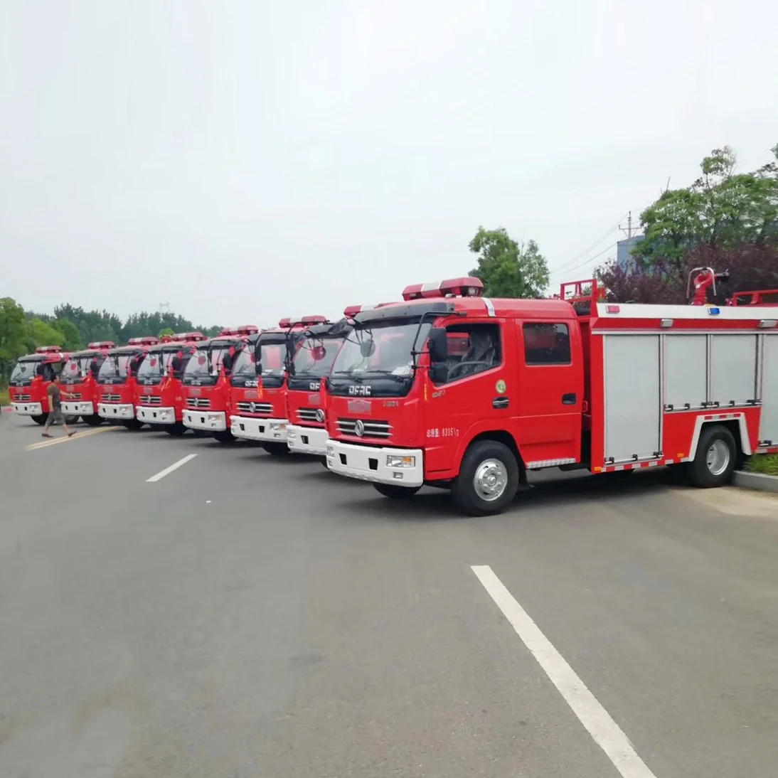 Параметр пожарной машины для резервуара для воды