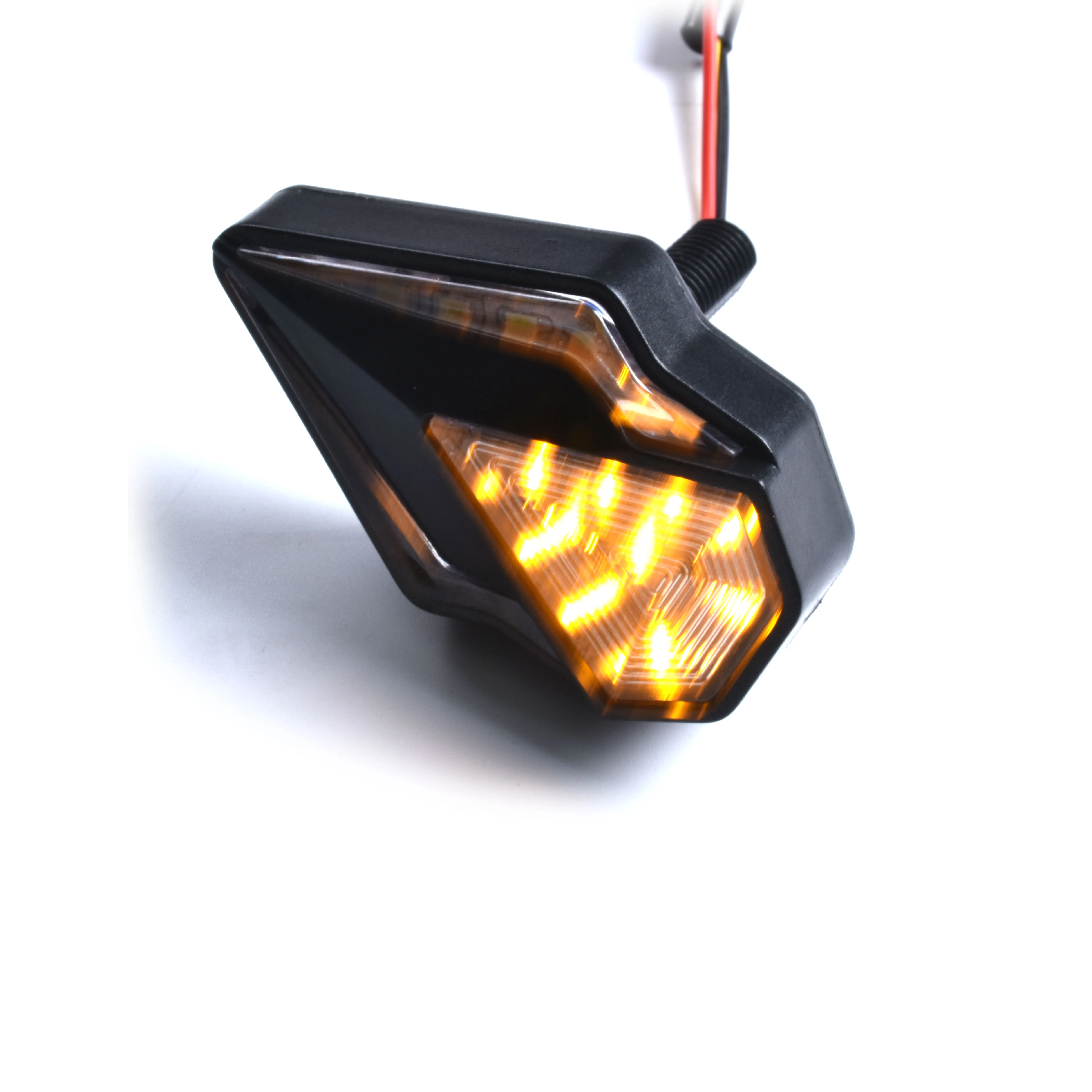 Accessories Led Skull Taillight Turn Signal Lights DC 12V Spirit Beast Body Lamp L23 Bicycle Color Signal Line