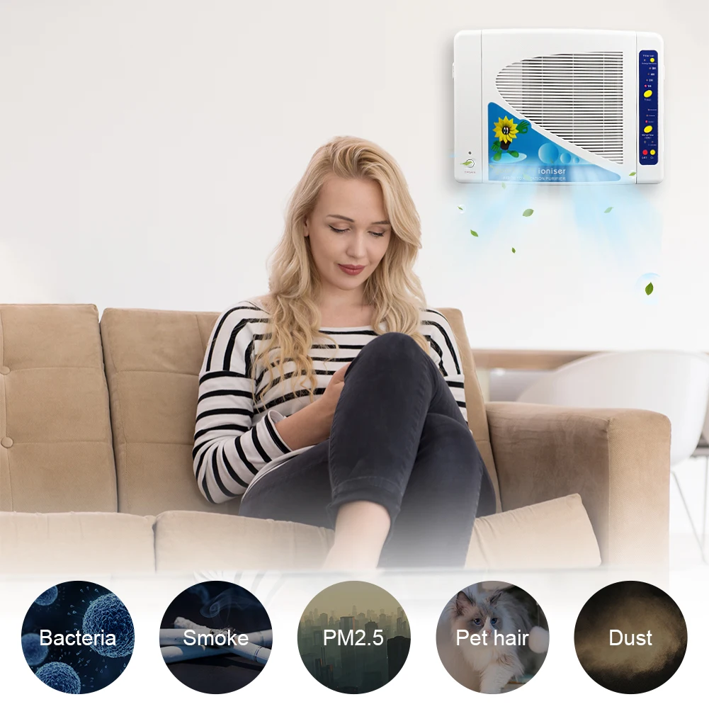 2024 China Manufacturer  New High Quality Intelligent Purification Ozone Air Purifier Hepa Filter For Home