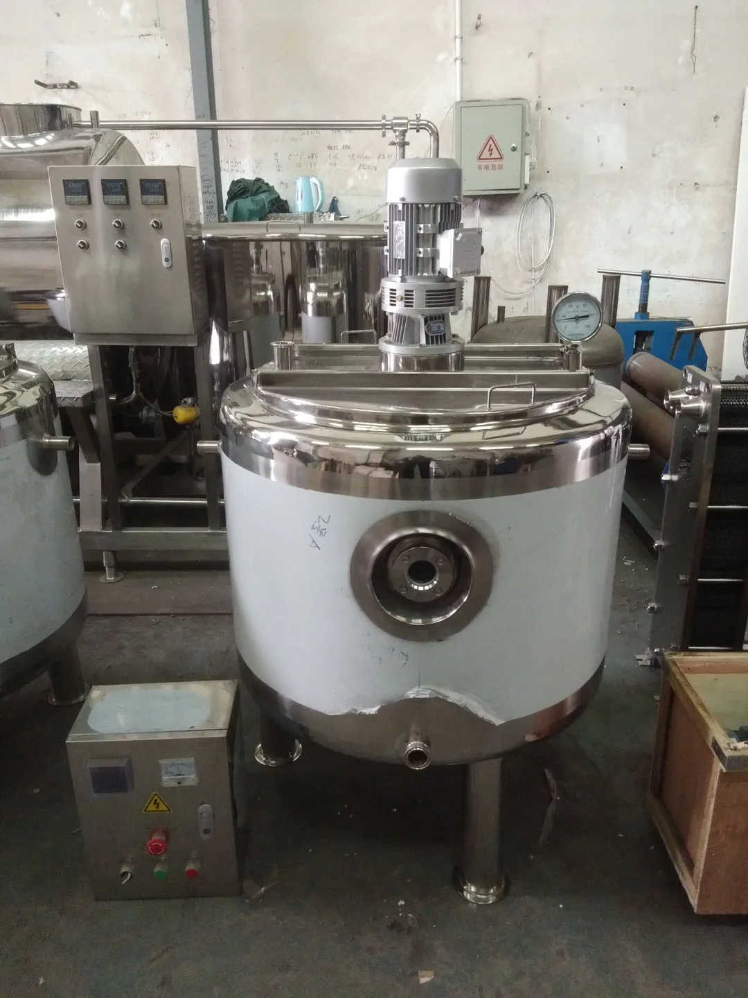 Multifunctional Stainless Steel 304 Mini Milk Pasteurizer/Juice Pasteurizer/Small Milk Sterilizer