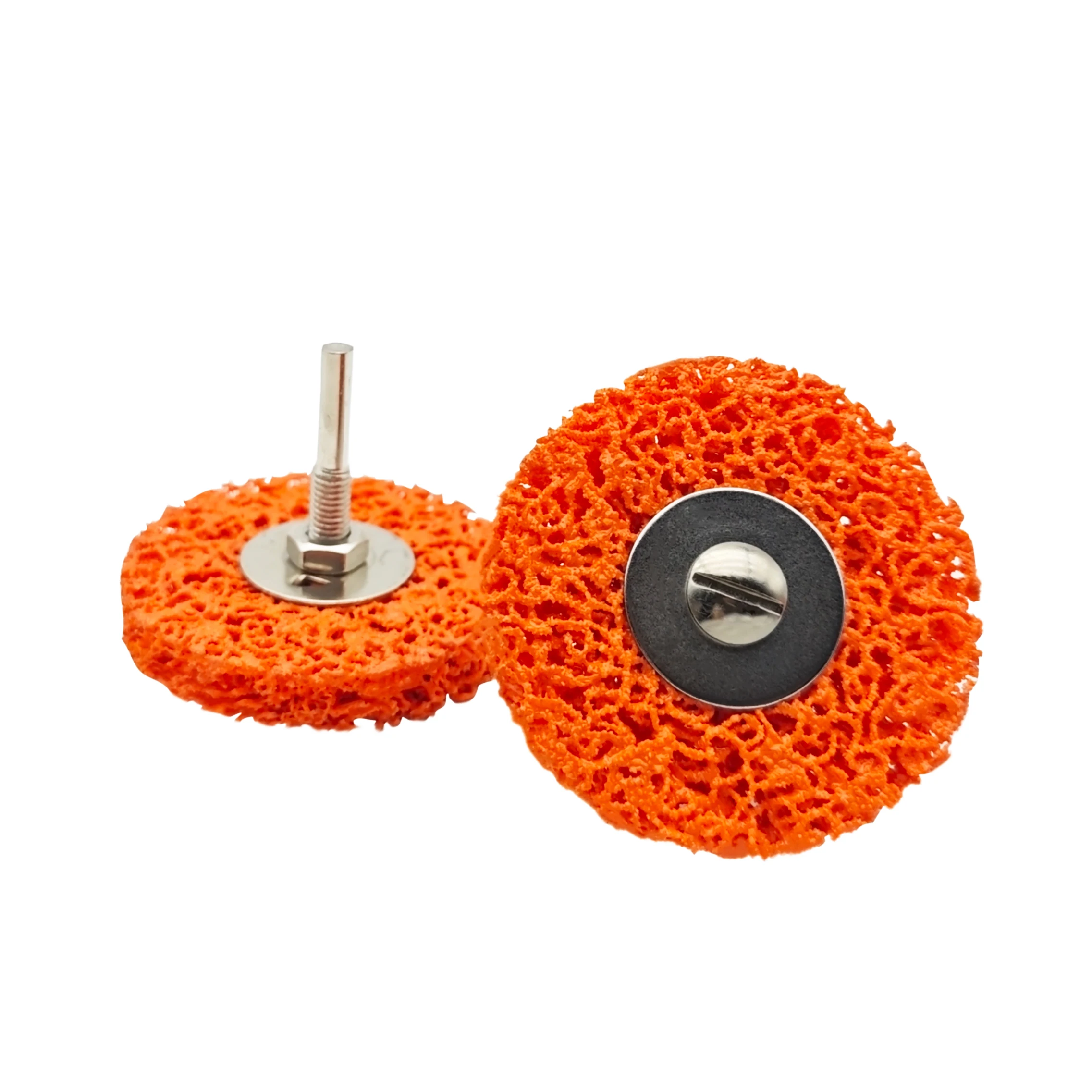 Factory Wholesale 75mm 100mm 115mm125mm 150mm Orange Clean&Strip Disc for Removing Rust and Paint