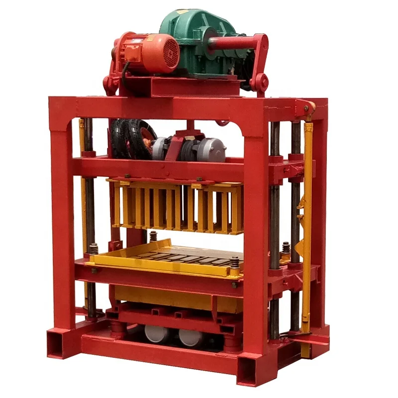 Qt4-40 Cement Brick Making Machine for Small Business