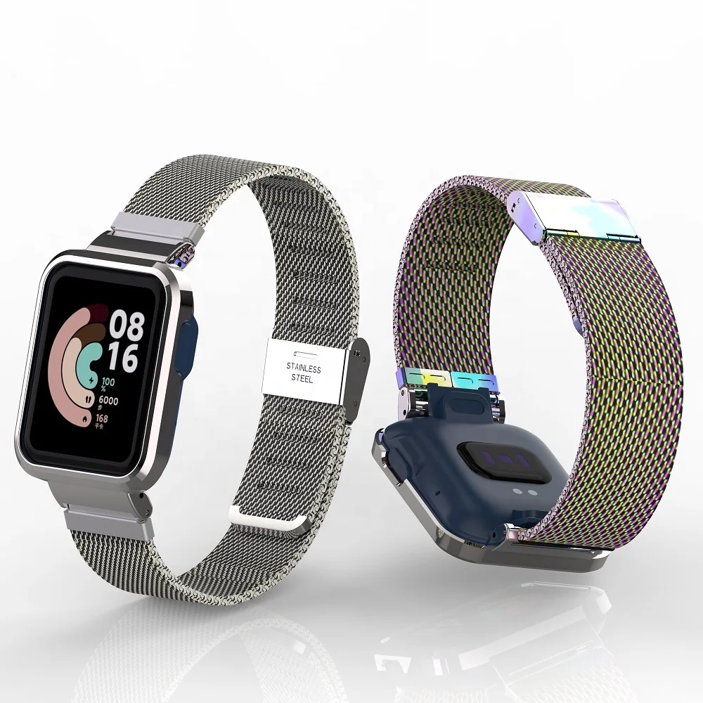 Сменный металлический ремешок «Миланская петля» для Xiaomi Mi Watch Lite