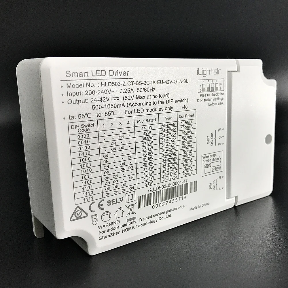 Светодиодный драйвер 24 в 36 В постоянного тока 3 0 Ма zigbee беспроводной контроль затемнения 40 Вт одноцветное затемнение или контроллер CCT