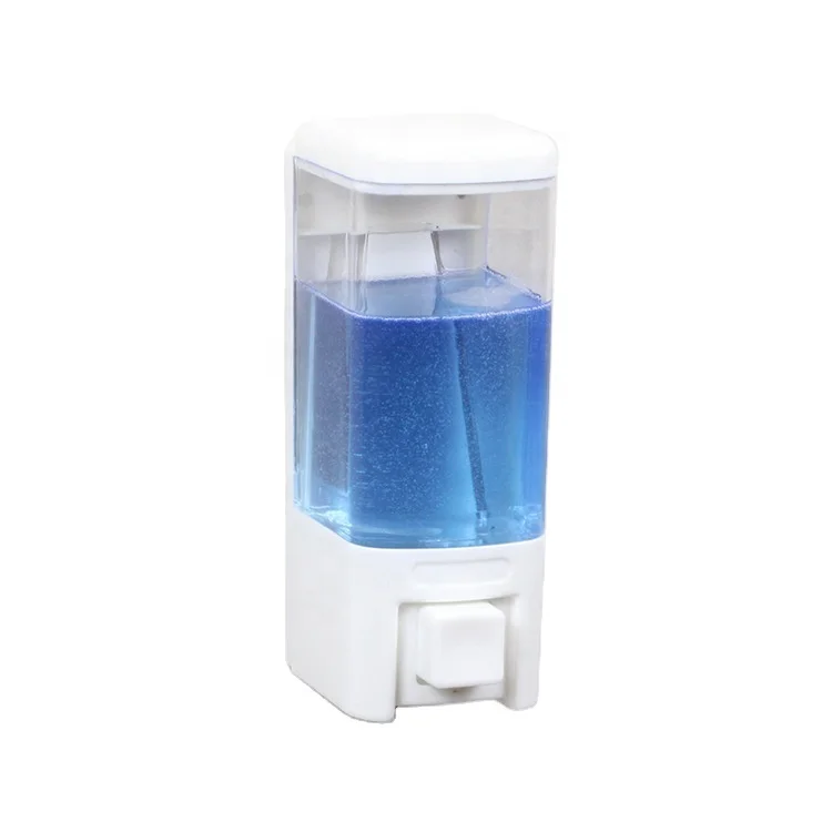 Bathroom soap dispenser hotel wall mounted shower single head soap dispenser shower gel box leak proof hand sanitizer bottle