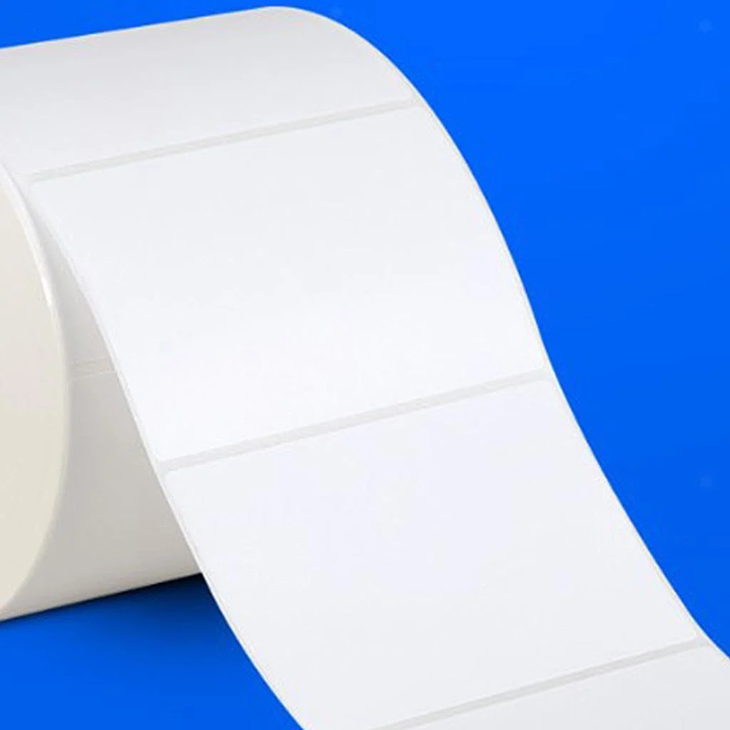 Полуглянцевая самоклеящаяся наклейка из ПВХ и ПЭТ бумаги для доставки этикеток промышленных супермаркетов с УФ-печатью по заводской цене