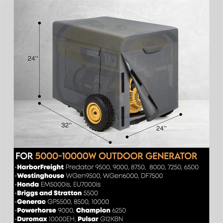 Высокое качество 600D мебель защищенная крышка автомобильные крышки генератора