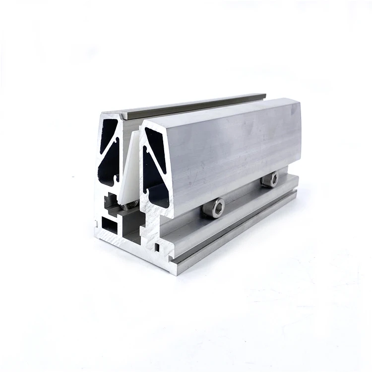 Handrail bracket aluminum accessories u channel base for balcony glass railing