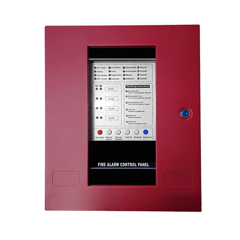 Conventional Fire Alarm Control Panel 4-16 zones conventional fire alarm control panel