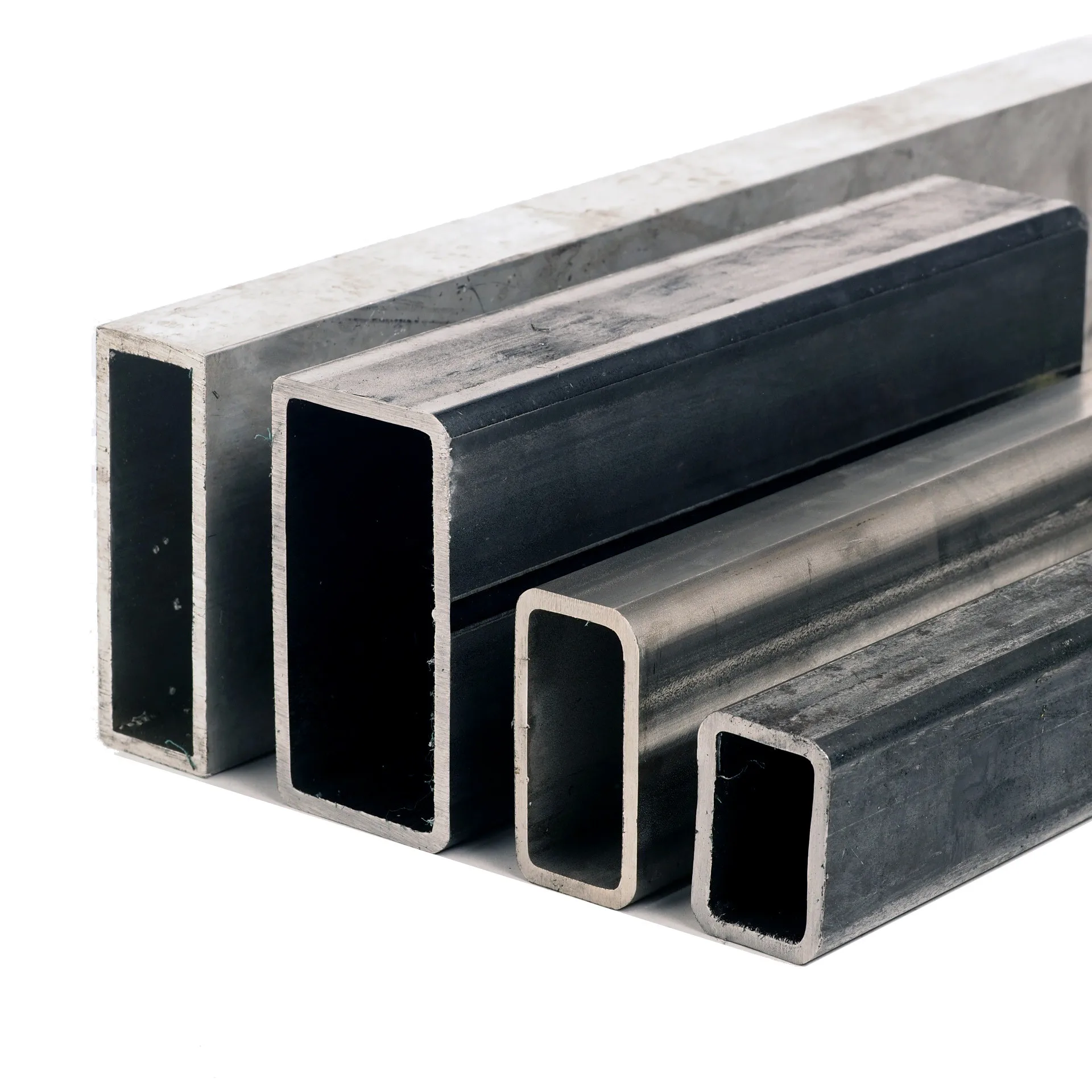  ISO 9001 черная железная квадратная трубка 100X100X6MM SHS класса B пустотелая Секция по низкой
