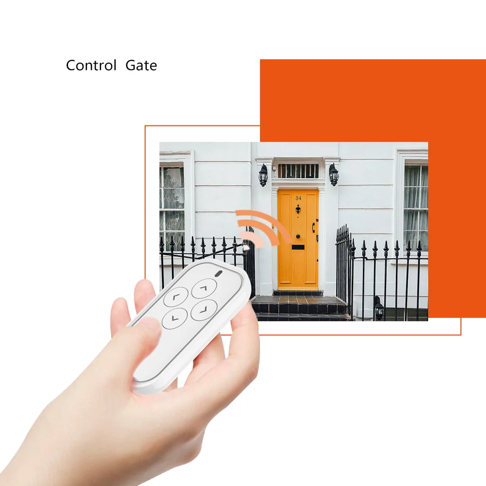 OEM Wireless 12V 315Mhz Rolling Clone Code Remote Control for Electric Parking Barrier Gate Motor Transmitter Receiver