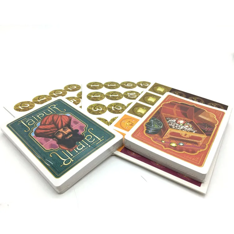 Manufacturer provide printing service custom printing cheap price single game set with cardboard tokens