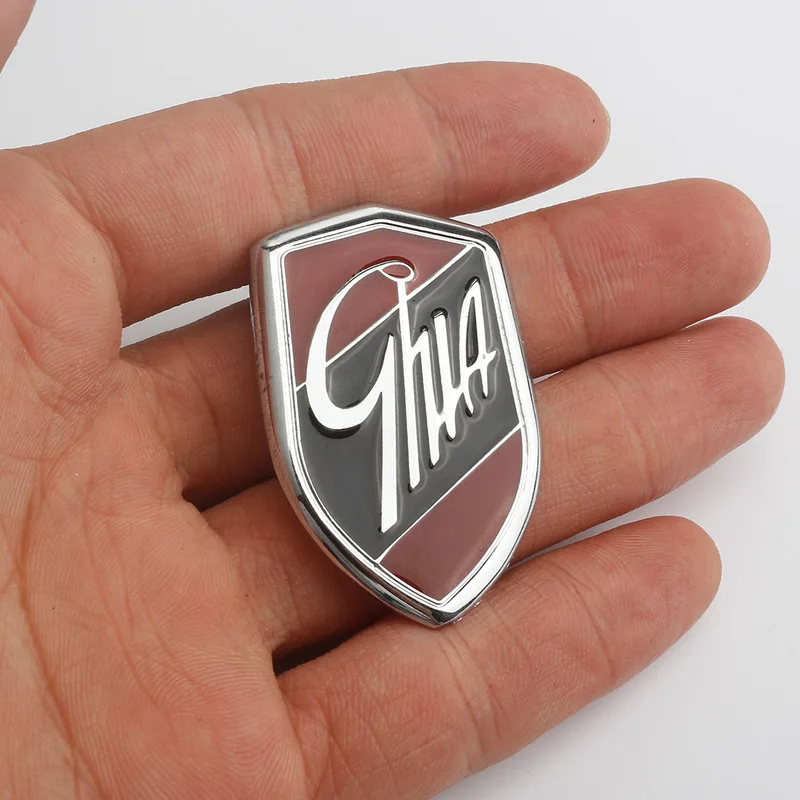 Custom Car Sticker Emblems GHIA Side Shield Logo Marked Stickers For  Focus 2 3 4 Mondeo Fiesta Ecosport Kuga Edge Explorer