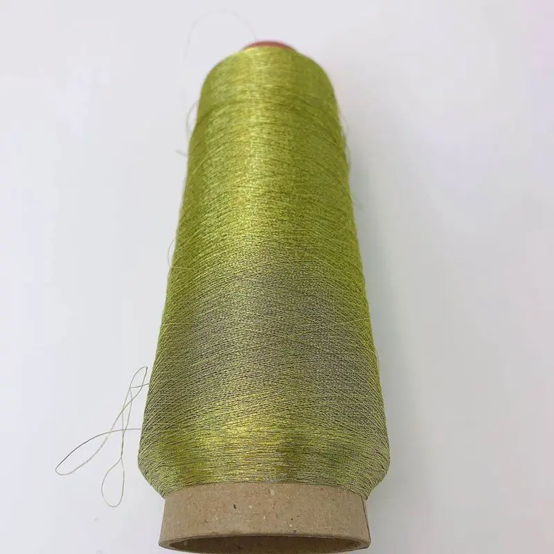 Echofriendly 5000M Metallic Sewing Thread 120D 2 Gold Embroidery Thread for Machine Use