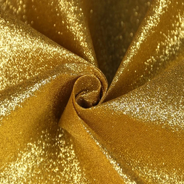 Free Examples of Non Woven Fabrics Shiny 100% Polypropylene Glitter Nonwoven Fabric
