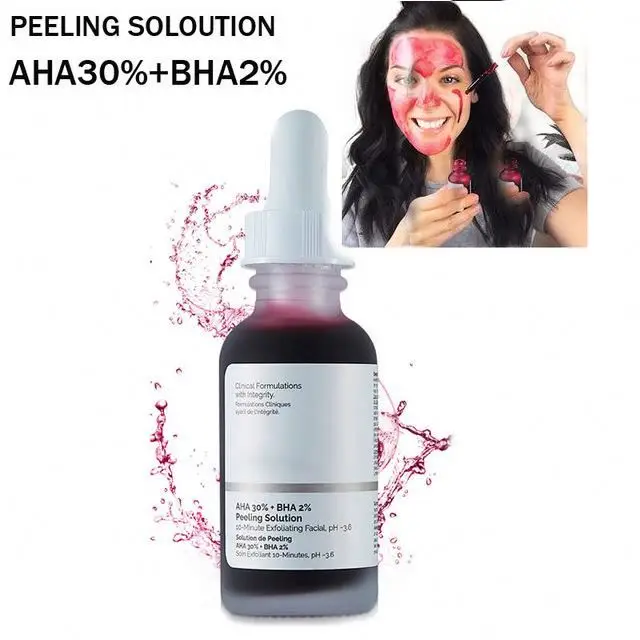 Wholesale Skin Care Ordinary Serum Whitening Ordinary Glycolic AHA 30% BHA 2% Peeling Solution