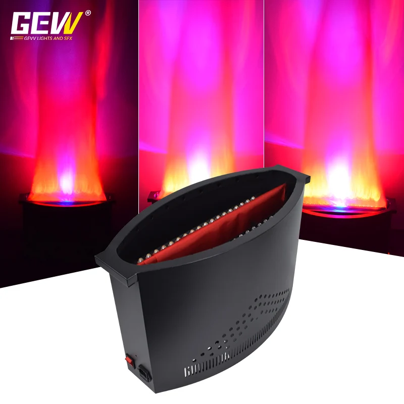GEVV Club DJ Effect Lighting Show fire artificial flame light