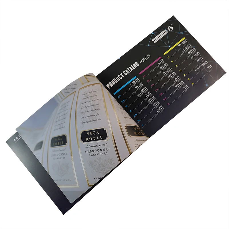 Custom Catalogue Book Printing Product Fashion Propaganda Magazine Printing Advertise Brochure Printing