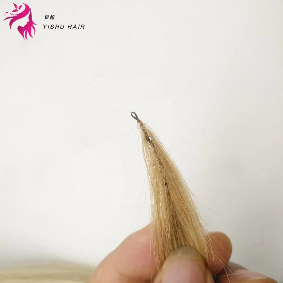 100% mink hair remy hair balayage/ombre/piano colour most Invisible micro feather hair extensions