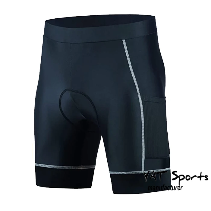 Moisture wicking cycling shorts high stretch cycling 3D gel padded custom biker shorts