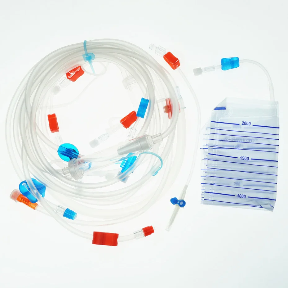 Medical Sterile Hemodialysis Blood Lines Disposable Dialysis Blood Lines Set For Hemodialysis Machine