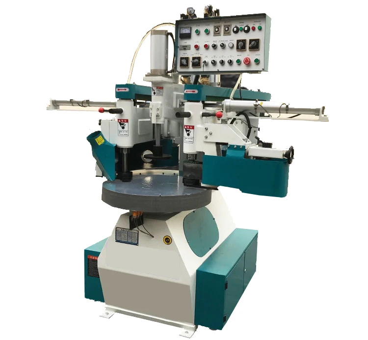 Double spindle China automatic dining chair wood copying and milling machine