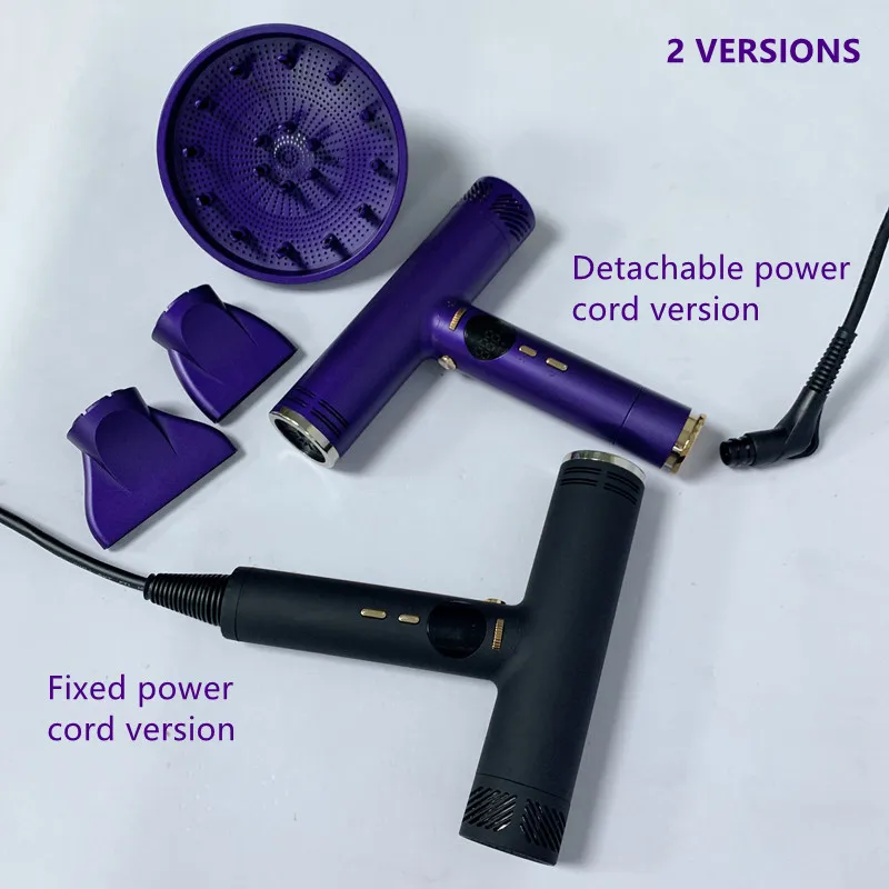 Custom Magnetic Air Concentrator Negative Ion High-Speed Hair Dryer Fashion Salon Home 110, 000 Rpm Low Noise Hair Dryer