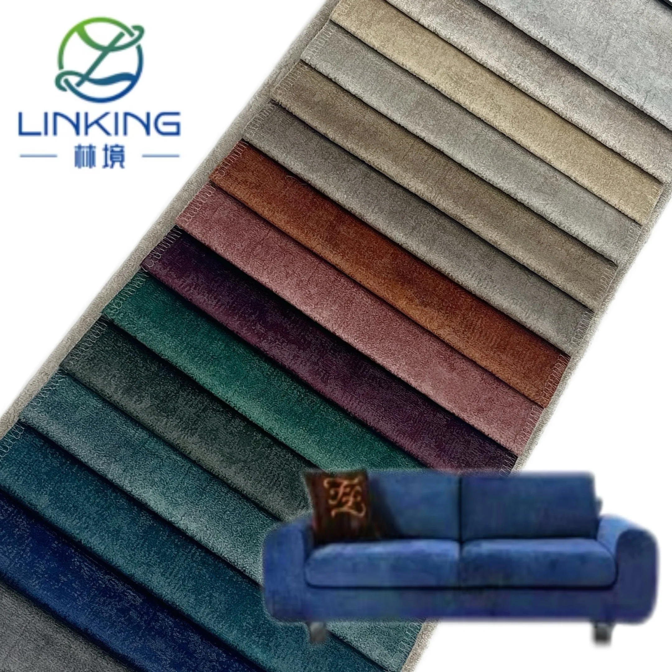 Hometextile 100% Полиэстеровая трикотажная непромокаемая бархатная ткань Новый Модный мягкий Голландский дизайн многоцветный чехол для дивана с принтом